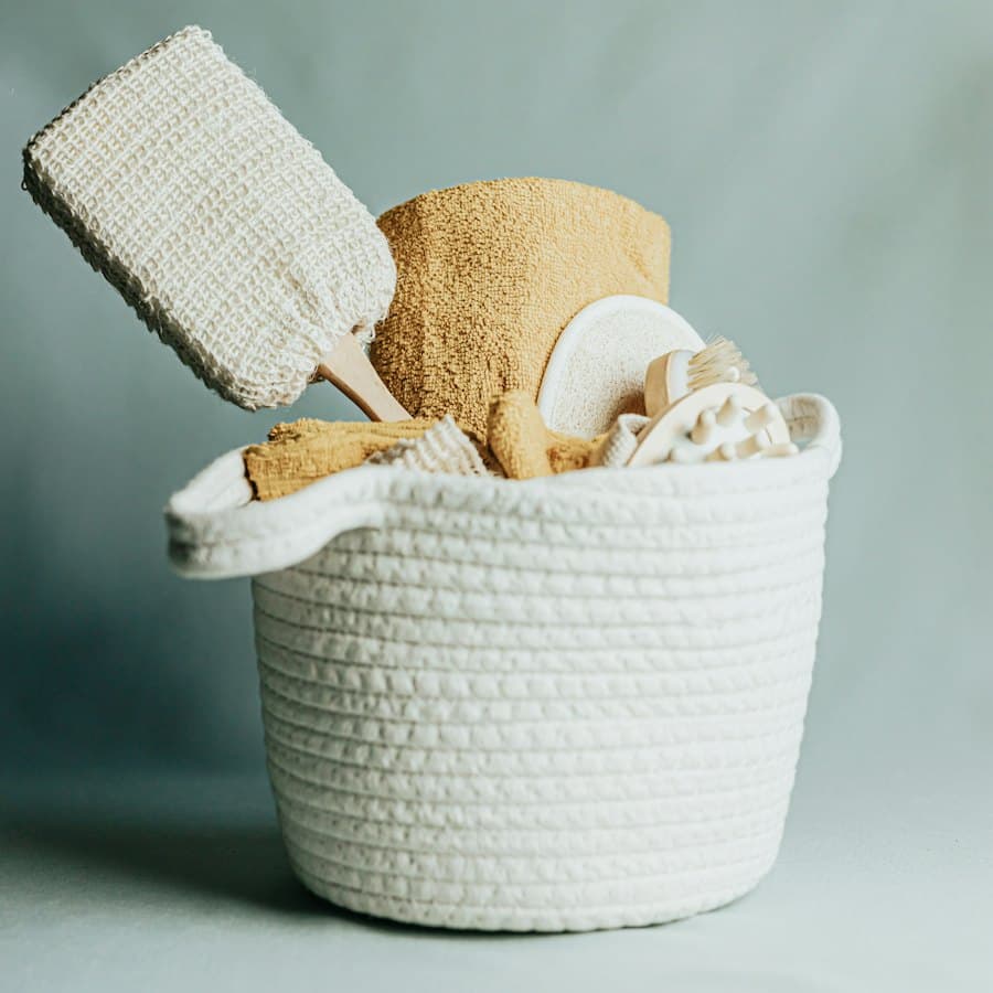 Woven Storage Baskets, Set of 3